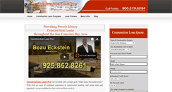 Desktop Screenshot of constructionloanpro.com